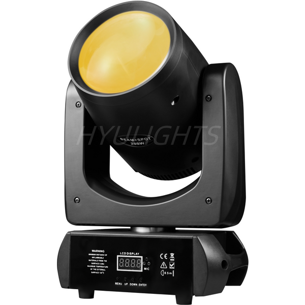 1/2/4 PCS 200W Mini BEAM SPOT LED Moving Head Beam&Spot 24 prismes rotatifs 14 gobos 11 roues de couleurs Wash DJ Stage Lights