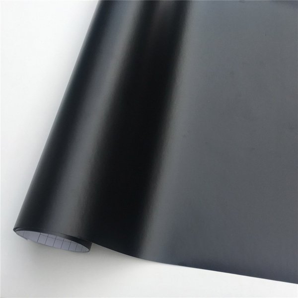 Film autocollant en vinyle noir mat pour voiture, feuille d'autocollant pour véhicule, garniture de fenêtre, Console, ordinateur