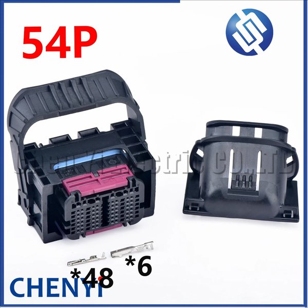 54-poliger wasserdichter Auto-Steckverbinder Motorsteuergerät ECU Kabelbaum-Stecker 9302477-01 1-2208817-1 1-2208818-0 Für MG1 MD1