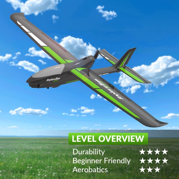 Volantexrc Ranger600 RC Aircraft 2.4GHz 4CH 600MM Stałopłat RC Samolot z 6-osiowym stabilizatorem żyroskopowym Jeden klucz Akrobacyjny myśliwiec RTF