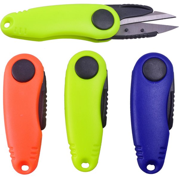 Coupe-ligne de pêche pliante Portable, ciseaux de pêche, coupe-fil, ciseaux de pêche en acier inoxydable, matériel de pêche