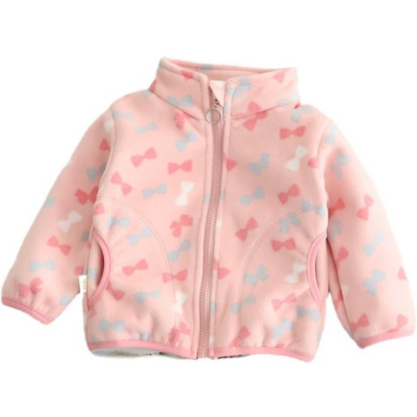 New Autumn Winter Children Girls Clothes Baby Coat Kids Cute Fashion Thickened Jacket Toddler Casual Costume Infant Sportswear