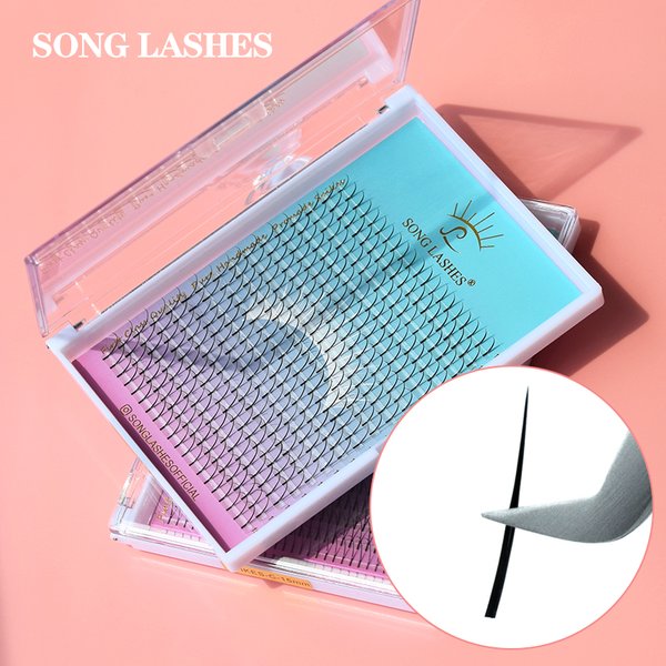 SONG LASHES Wispy Spikes Extension de cils Fée Cils Promade Fans pour Extensions