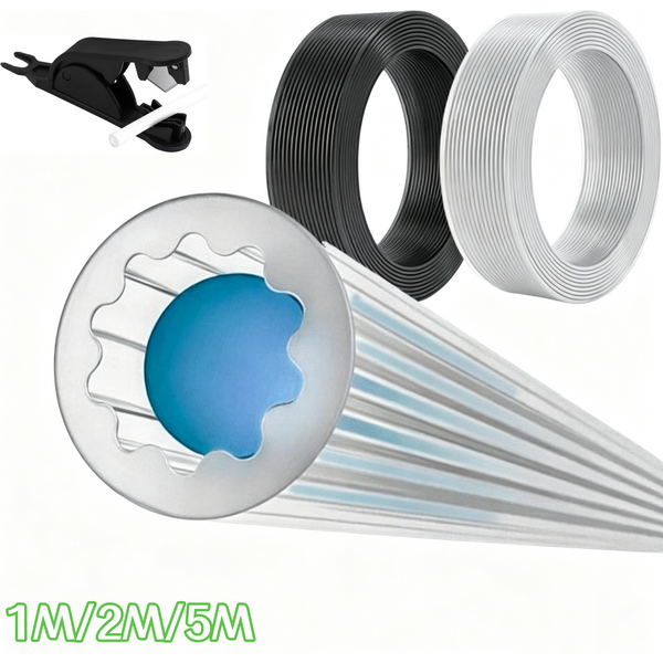 Verbesserte, widerstandsarme, sternförmige PTFE-Schläuche mit 4 mm Außendurchmesser, Teflon für extrem reibungslosen Durchfluss, DIY 3D-Drucker für BambuLab AMS