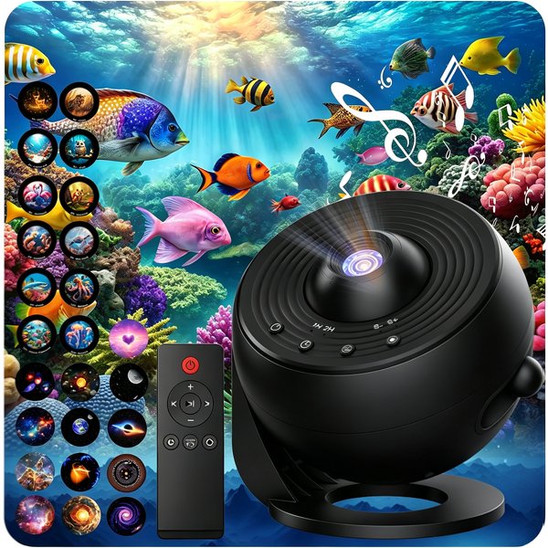 25-in-1 Galaxy Projector Pro 4K Starry Sky Projector Pro With Remote Control Bluetooth Function Room Decor for Kids and Adults