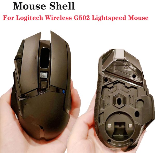 Maus Shell Maus Fall Teile für Logitech Wireless G502 Lightspeed Maus Ersatz Zubehör Passende Schwarz Shell Cover