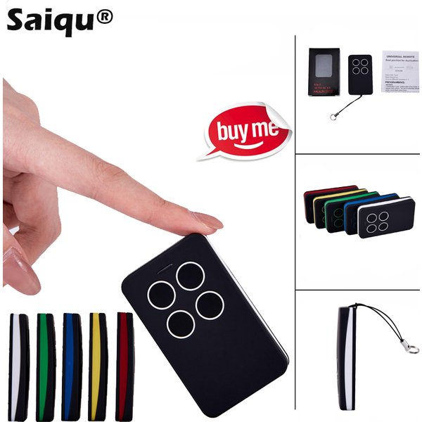 Télécommande électronique universelle multifréquence pour porte de Garage, 280-868mhz, Code roulant 4 en 1 et duplicateur de Code fixe