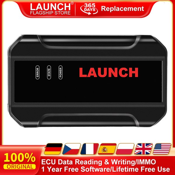 LAUNCH X431 ECU TCU Programmierer Standalone-Klonversion für PC Unterstützt Checksum-Korrektur, IMMO Off ECU-Daten Lesen & Schreiben
