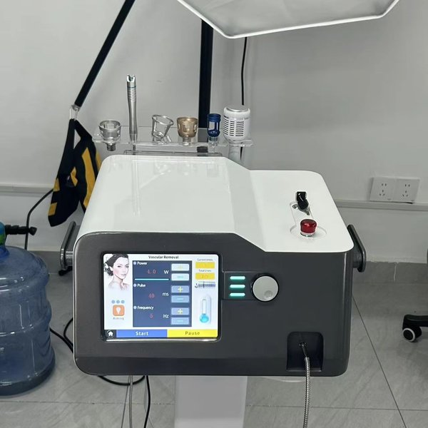 Tragbares 30W 5-in-1 980 NM Diodenlaser-Gerät zur Behandlung von Hautpilzinfektionen, Bildgebungs- und Gefäßvenerfernung sowie Nagelpilzentfernung