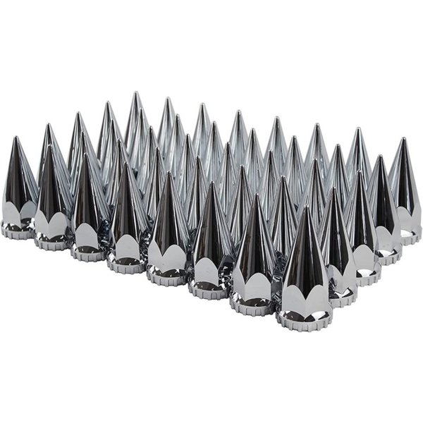 Chrom Rad mutter Abdeckungen abs Kunststoff Spike Racing Semi Trucks Schrauben räder Nabe verlängerte Schutz Tuner Felgen 20 Stück 32mm/33mm