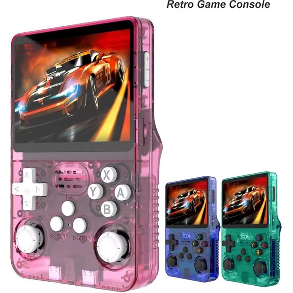 BOYHOM 256G/128G/64G R36S ARKOS 2.0 Console de jeu Portable rétro écran IPS 3.5 pouces, lecteur de jeu de poche Portable pour enfants cadeau
