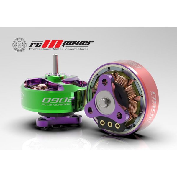 Moteur brushless Rcinpower Evo 0902 FPV 75/85mm Tinywhoop pour drone de course et freestyle en intérieur