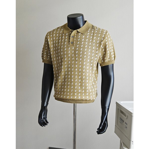 Britischer Stil Gestricktes Eisseide-Polohemd für Herren Modisches Revers Casual Business T-Shirt Atmungsaktives Vielseitiges Gesellschafts-Streetwear-Oberteil