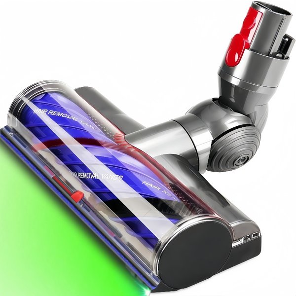 Tête de remplacement Compatible pour aspirateur Dyson V10 V11 V7 V8 V15, entraînement Direct, affichage de la poussière LED, pièces de tête de nettoyage