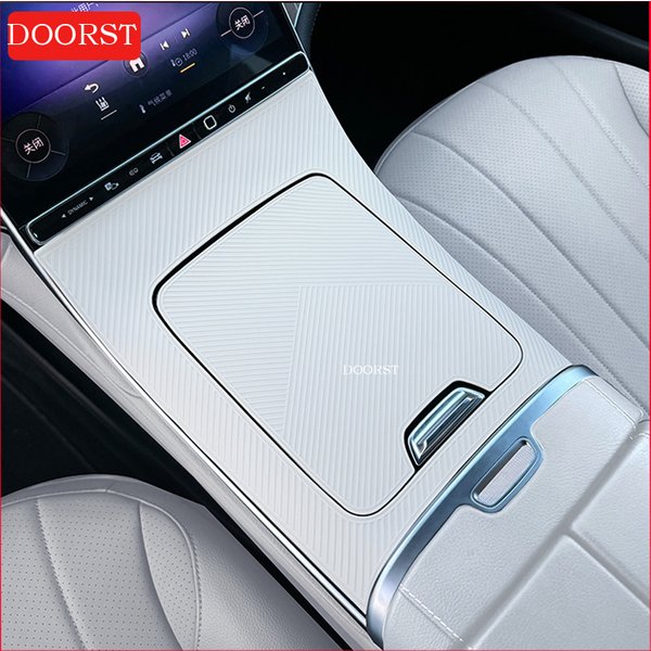 Für Mercedes Benz EQE 300 350 500 Klasse X294 Mittelkonsole Silikon Panel Abdeckung Trim Rahmen Innen Modifikation Zubehör