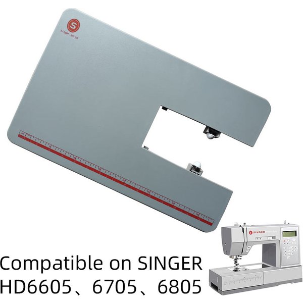 Accessoires de plate-forme d'extension de Table de Machine à coudre pour Machine à broder électrique domestique SINGER HD 660/670/680