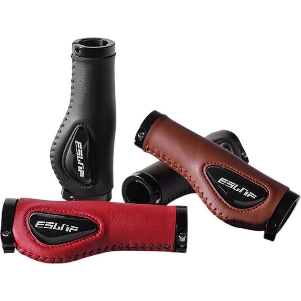 Bicycle Grips Soft Rubber For MTB Mountain Bike Shockproof Anti-Slip Handlebar Cover Lock On Ergonomic Cycling Handle Bar Parts