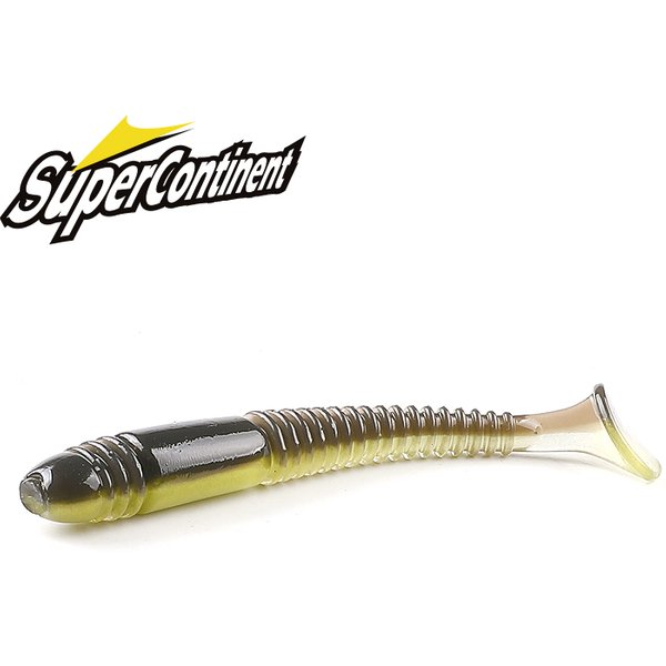 Supercontinent Swing Impact Ring Shad Fishing Lure Soft 8cm/10cm Baits Swimbait Jigging Lure Artificial Baits