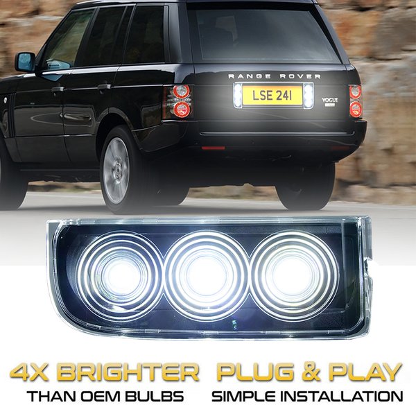 Feux de barrage de secours à LED pour Land Rover Range Rover L322, lampes de pare-chocs arrière, OEM XFD000043, 2003-2012, 2 pièces