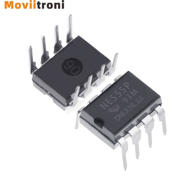 10/50 stücke Neue NE555 NE555P NE555N Präzision Timer IC Inline DIP-8 Chip für Puls Generator Oszillation Schaltung