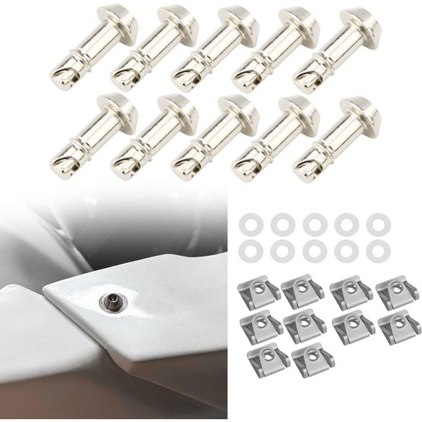 19mm Universal Quick Release Turn Race Fairing Fastener Dual Sport Off-Road Scooter Street Motorcycle For Honda Yamaha Kawasaki