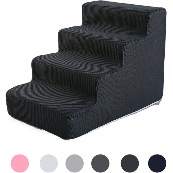Pet Stairs Toys Cat Dog Ladder 2 3 4 Step Stairs for Dogs Puppy Ramp Detachable Sponge Pet Ladder Accessories