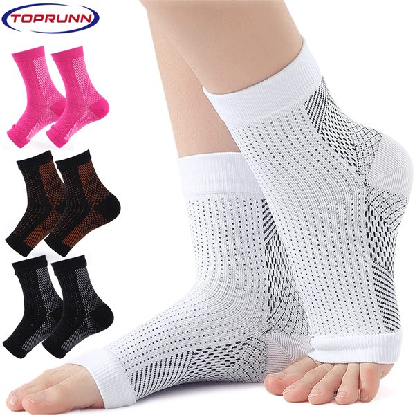 1Pair Neuropathy Socks Ankle Compression Sleeve for Women or Men Ankle Support For Ankle For Swelling,Plantar Fasciitis