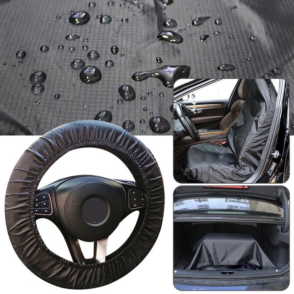 Universal Staubdicht Öl-proof Auto Sitz Schutz Lenkrad Abdeckung Oxford Anti-verschmutzung Auto Reparatur Schutzhülle Sitz abdeckung