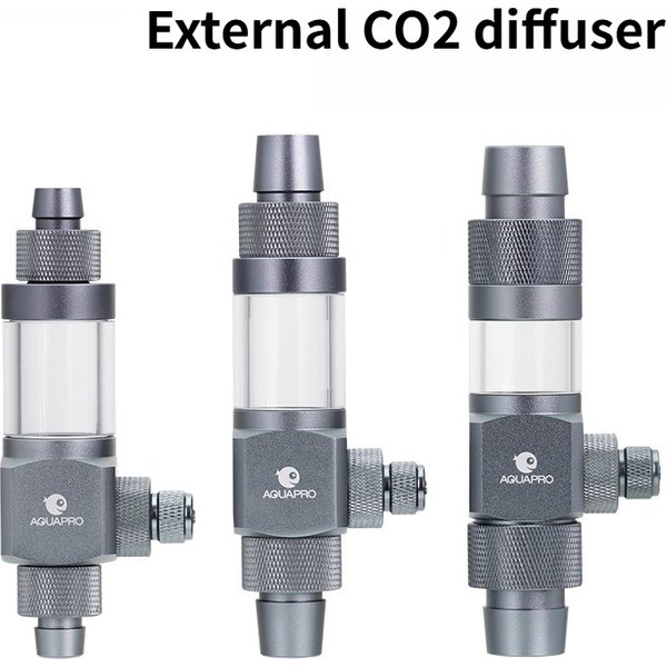 AQUAPRO Zewnętrzny rozpylacz CO2 Dyfuzor Opryskiwacz Akwarium Zbiorniki na ryby Akvarium Wiadro filtrujące Akcesoria Dostarcza dwutlenek węgla