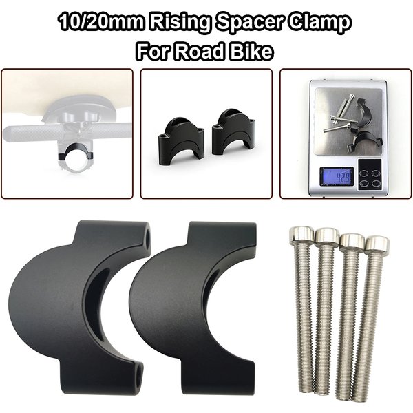 Fahrrad Rest Bar Riser Spacer Für TT Lenker Teile 31,8mm 10/20mm Rising Spacer Clamp Rennrad Zubehör