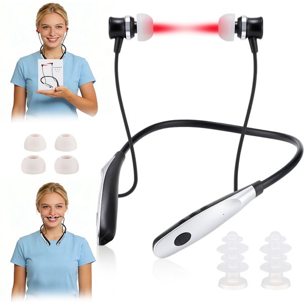 Multifunktionales Rotlicht-Nasentherapiegerät Tragbares Tinnitus-Therapiegerät Ohr-Laser Ohrstöpsel Taubheit Rhinitis Sinusitis Behandlung