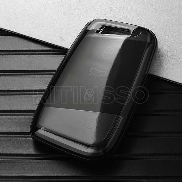 Nouveau Transparent souple TPU voiture clé housse sac pour VW Volkseagen Passat B8 Magotan pour Skoda Superb A7 Kodiaq siège coque Fob