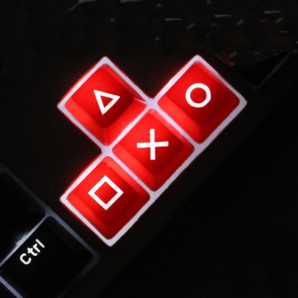 Profil OEM ABS Direction flèches touches Keycaps rétro-éclairage Keycap pour Cherry MX mécanique clavier de jeu joueurs ordinateur clé capuchon