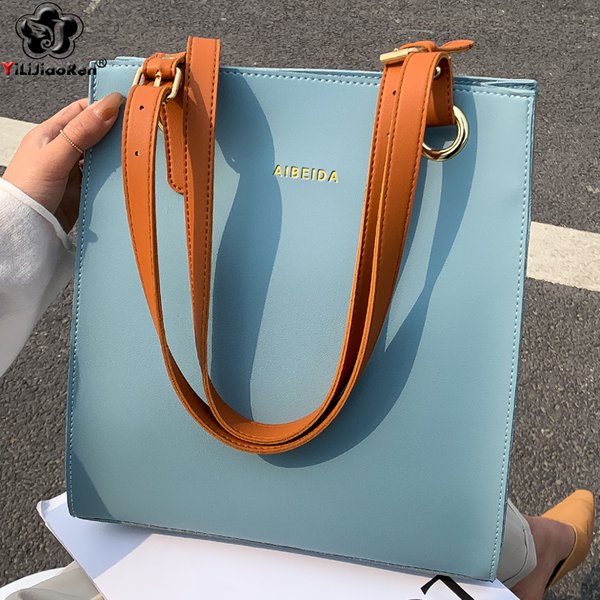 Sacs à main de grande capacité pour femmes, sacs à bandoulière en cuir de bonne qualité, fourre-tout élégant à poignée supérieure de styliste, nouvelle collection