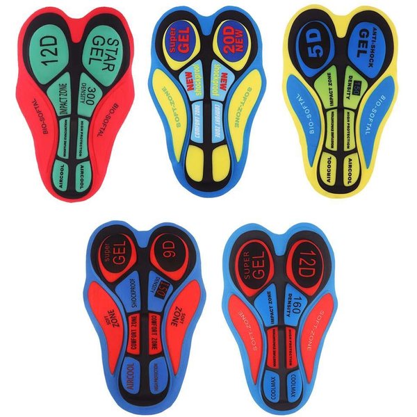 Anti-shock Mens Bike Shorts Gel Padded Pad