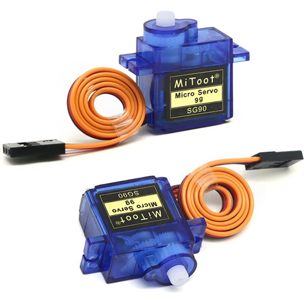 2pcs Mitoot Rc Mini Micro 9g 1.6KG Servo SG90 for RC 250 450 Helicopter Airplane Car Boat For Arduino