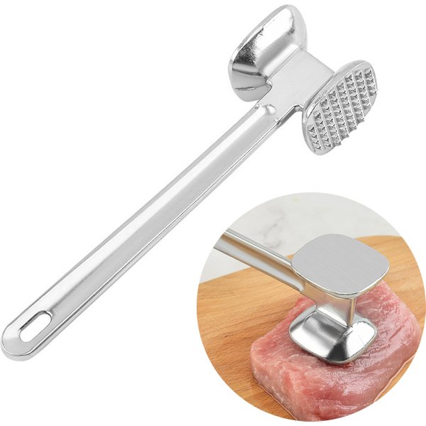 Haushalt doppelseitige Fleisch hammer Steak Hammer lose Fleisch Edelstahl zarte Fleisch Hammer Küche kreative Handwerkzeuge tmz