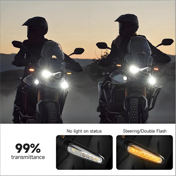 Nouveau clignotant à LED pour Triumph Street Triple R RS S600CC 765 900 1200RS, feu arrière à LED