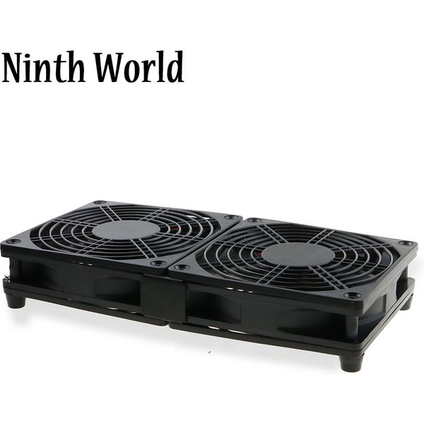 Router Cooling Fan DIY PC Cooler TV Box Wireless Silent Quiet DC 5V USB Power 120mm 240mm Fan 12CM W/Screws Protective Net
