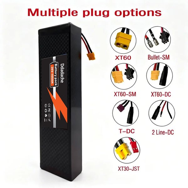 Verbesserter wiederaufladbarer 10S3P 36V 10000mAh 42V Elektro-Akku 18650 Lithium M365 für XT60-JST XT30-JST XT60-SM XT60 Stecker