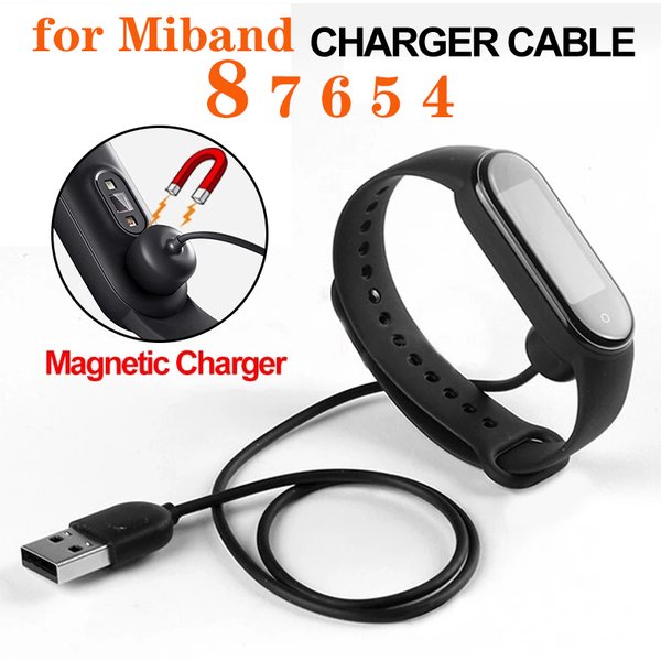 USB Charger For Xiaomi Miband 8 7 6 5 4, Charging Adapter For Xiaomi Mi Band 8 7 6 5 4, Charging Cable Smart Bracelet Chargers