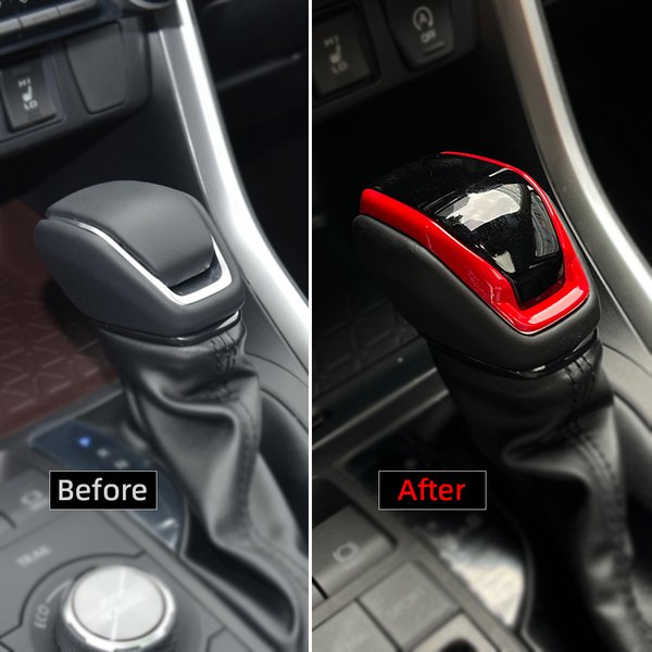 For Toyota XA50 2020 2021 2022 Rav4 2023 Accessories Car Gear Shift Head Collars Car Shift Knob Cover Protection Interiors