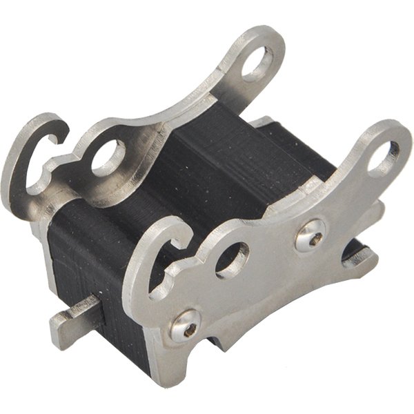 Changeur de seau manuel CNC Double e EC160e pour pelle 1:14 RC E010 E111, pièces de coupleur d'attelage rapide