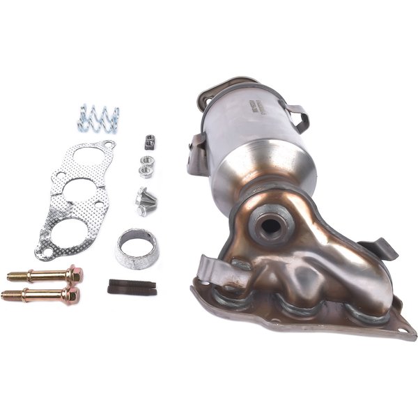 AP02 Nouveau pour Citroën C1 Peugeot 107 Toyota Aygo 1.0 12V EURO 4 / 3 0342K0,0342K3,0342K8,0342L5 Kit de convertisseur catalytique