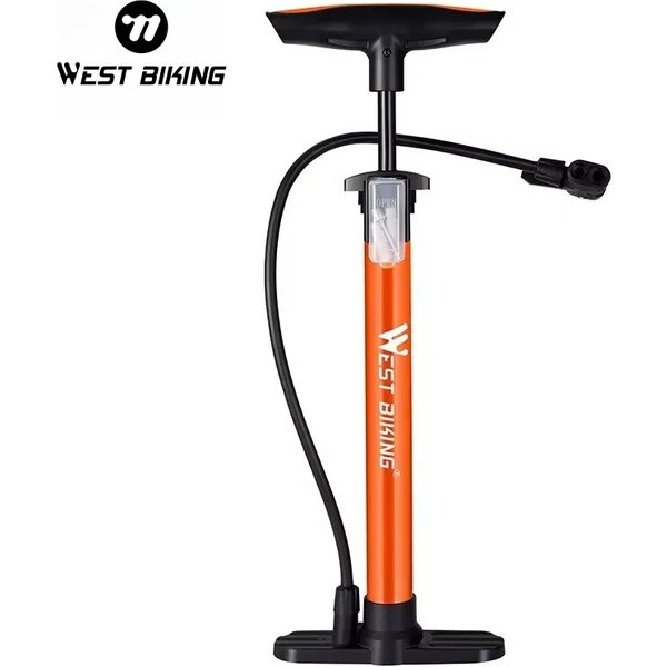 Vélo de 160PSI prestatyn schrader pompe haute pression pompe à air pompe à pied vélo VTT vélo pneu ballon gonfleur de voiture de moto