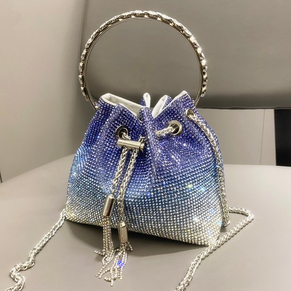 Griff Strass Abend Clutch Tasche Geldbörsen und Handtasche Luxus Designer Umhängetaschen glänzende Kristall Clutch Geldbörse Beutel tasche