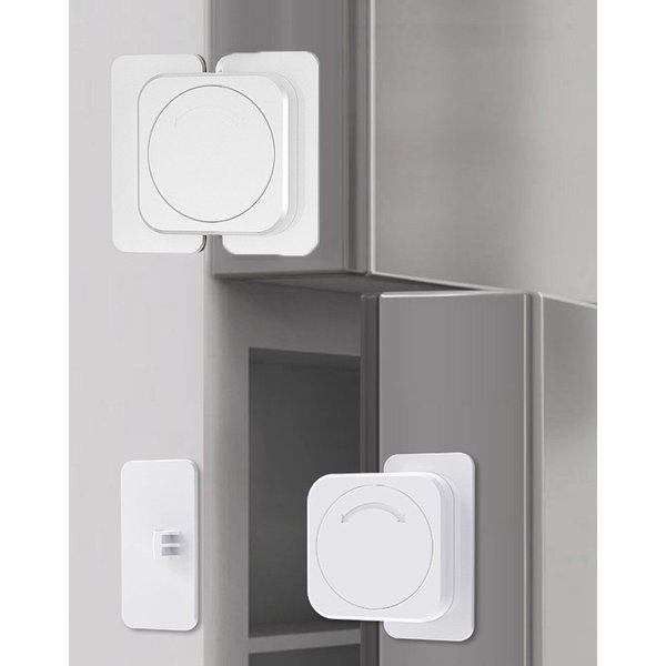 Children Safety Locks Refrigerator Door Lock Multi-function Baby Anti-Pinching Hand Home Cabinet Door Drawer Security Protector