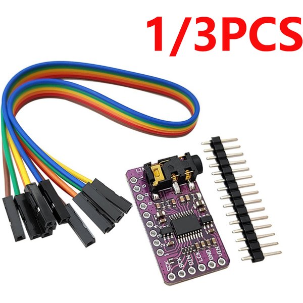 1/3 Stück I2S PCM5102A DAC-Decoder GY-PCM5102 I2S-Player-Modul für Raspberry Pi PHAT-Format-Board Digitales Audio-Board