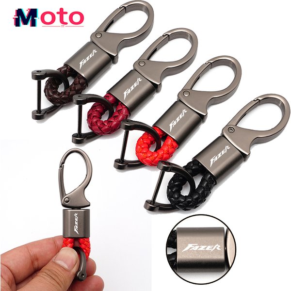 FZS1000 Fazer Porte-clés en Alliage de Zinc, Accessoires de Clé de Moto pour Yamaha FZS 1000 600 Fazer 1998-2005 2000 2001 2002 2003