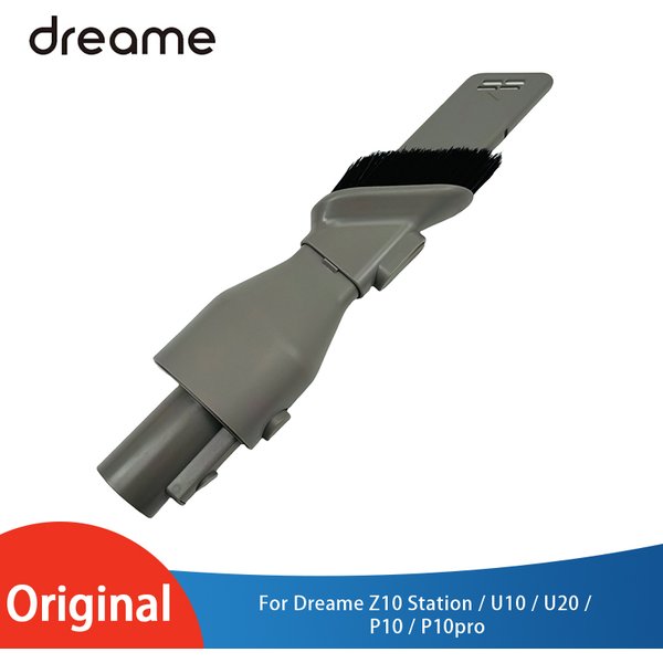 Original-Zwei-in-Eins-Saugdüse mit langer, flacher Bürste für Dreame Z10 Station / U10 / U20 / P10 / P10Pro – Zubehör für Staubsauger.